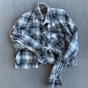 Urban Outfitters Cropped Flannel